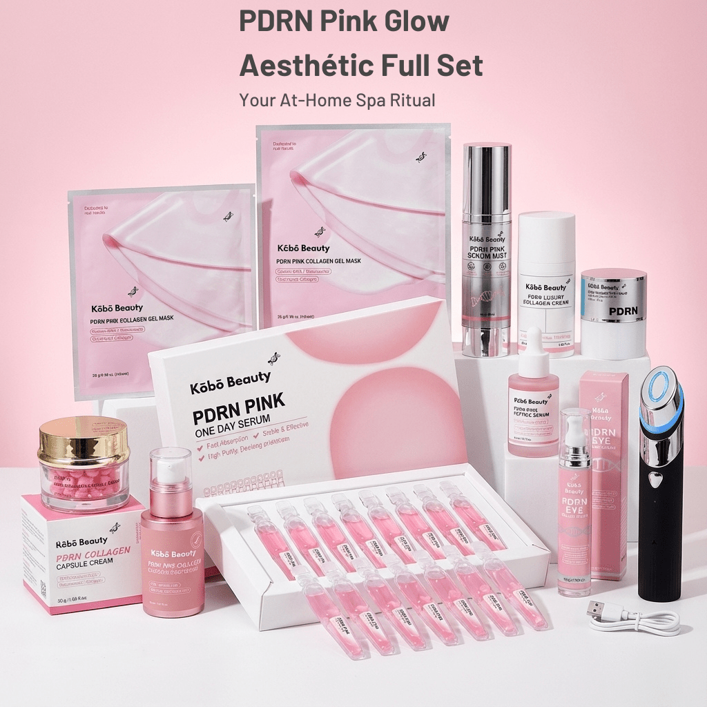 PDRN Pink Glow Set - Kōbō Beauty