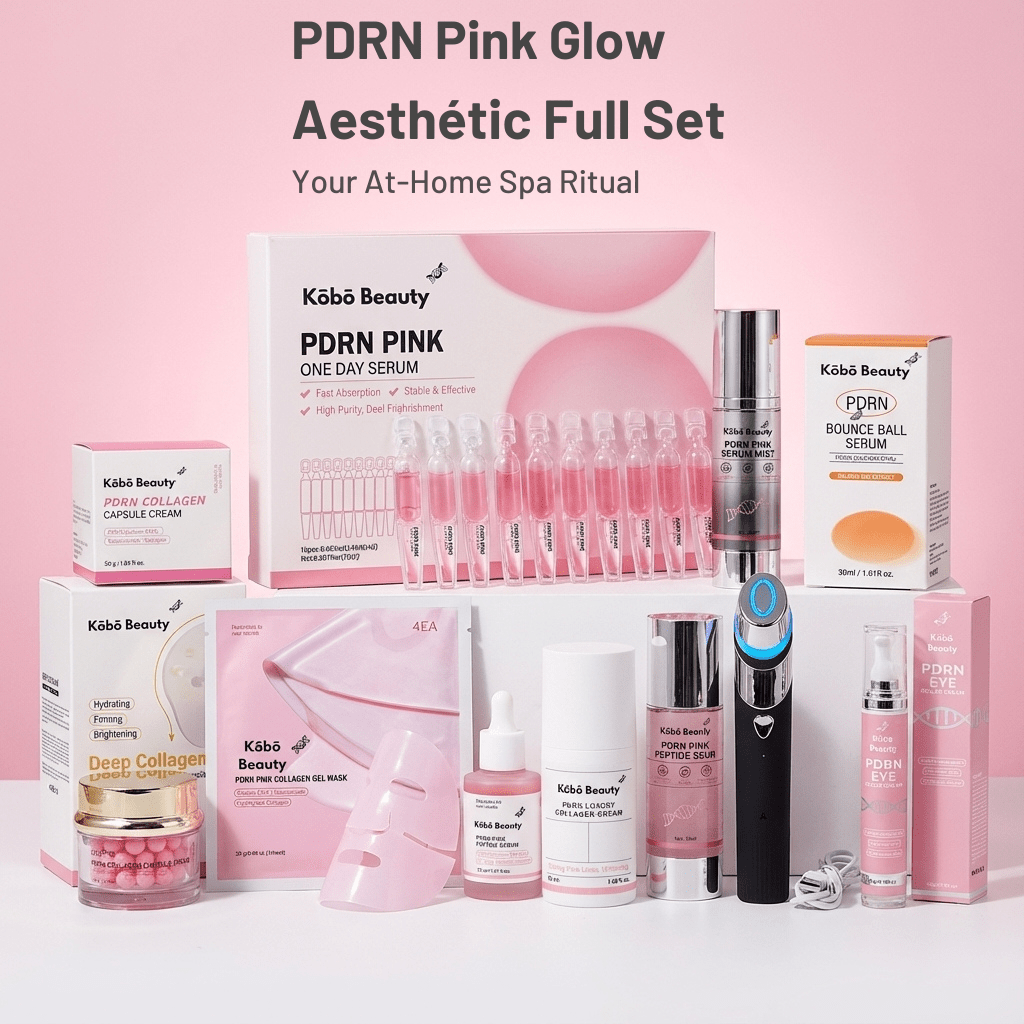 PDRN Pink Glow Set - Kōbō Beauty