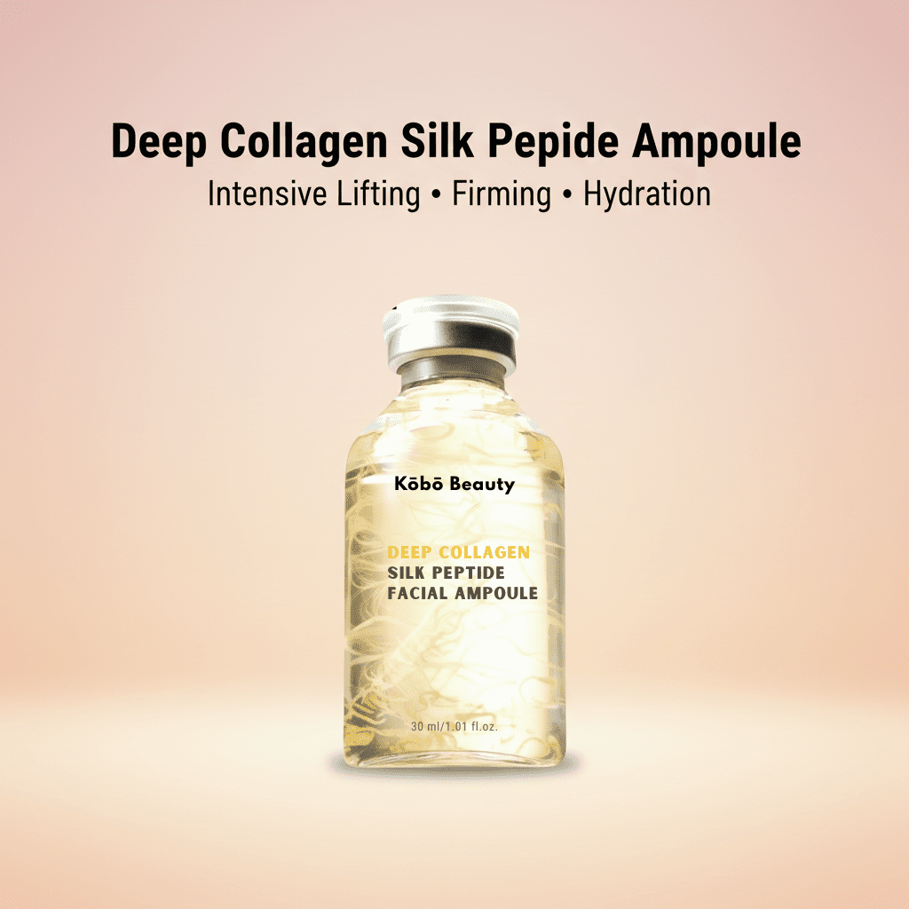 Collagen Silk Peptide Facial Ampoule - Kōbō Beauty